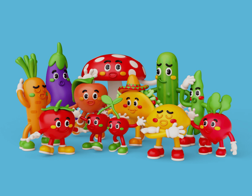 What Are the McDonald's Toys Right Now a group of cartoon characters