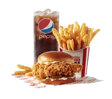 classic chicken sandwich KFC Menu Prices combo