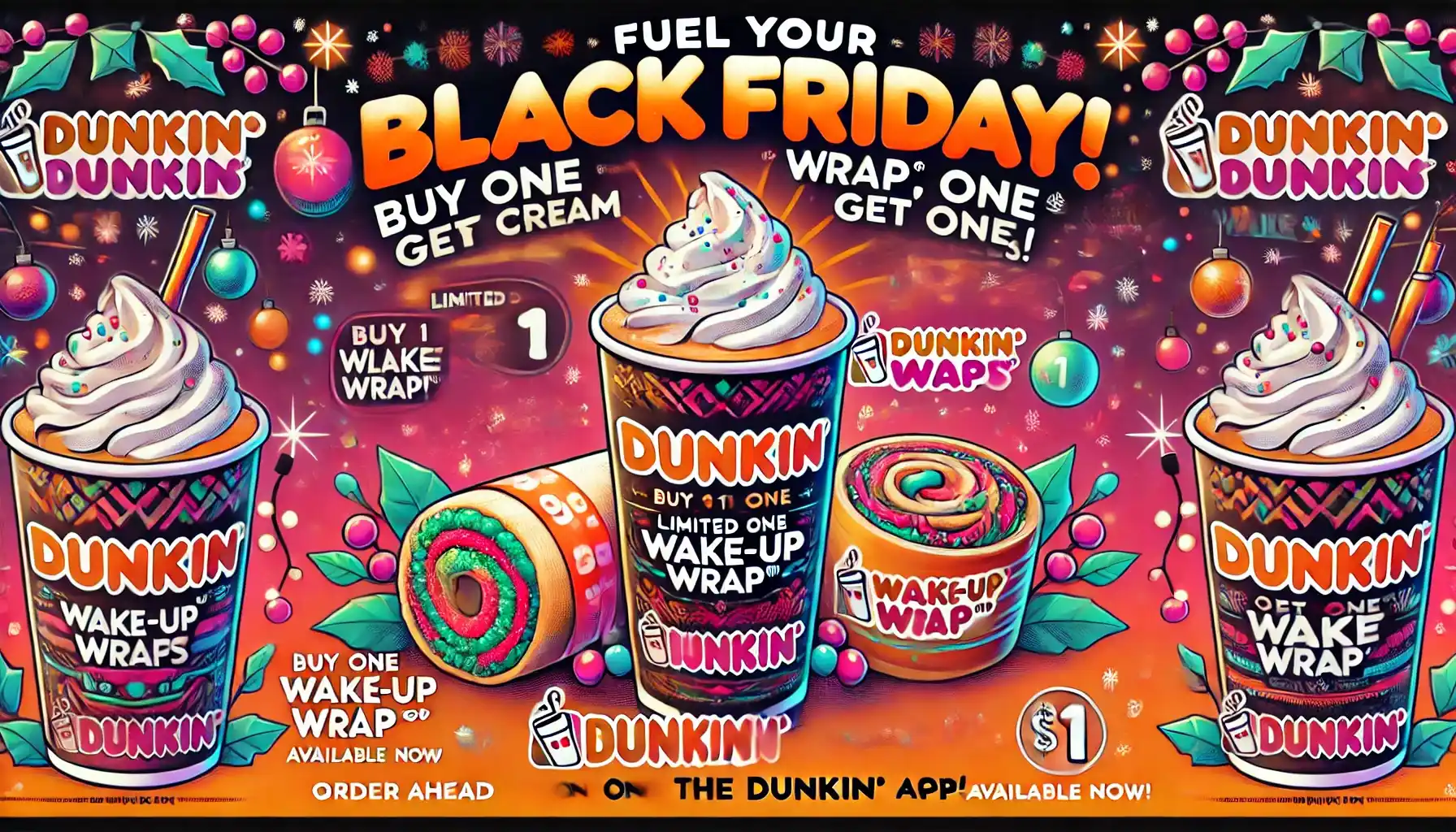 dunkin Donut friday black deal 2024