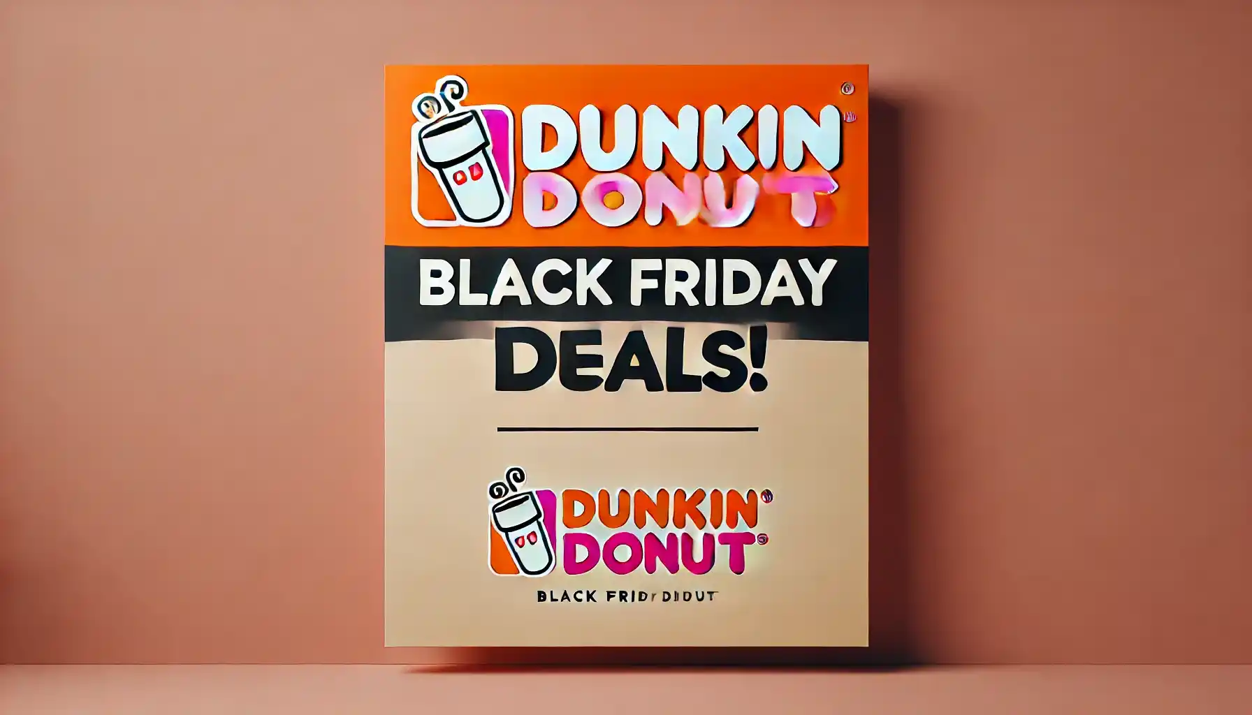 black friday deal 2024 dunkin donut
