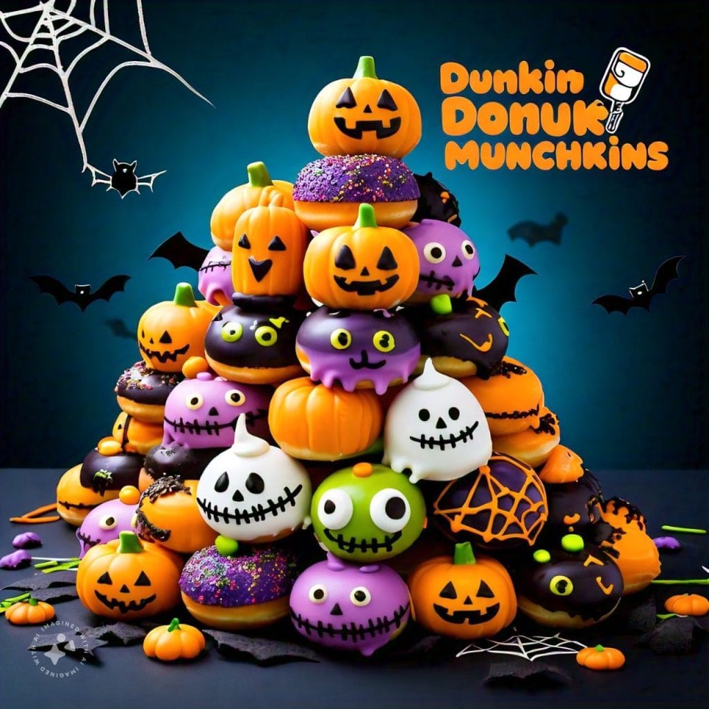 Dunkin Donut Halloween Munchkin Bucket SURPRISES