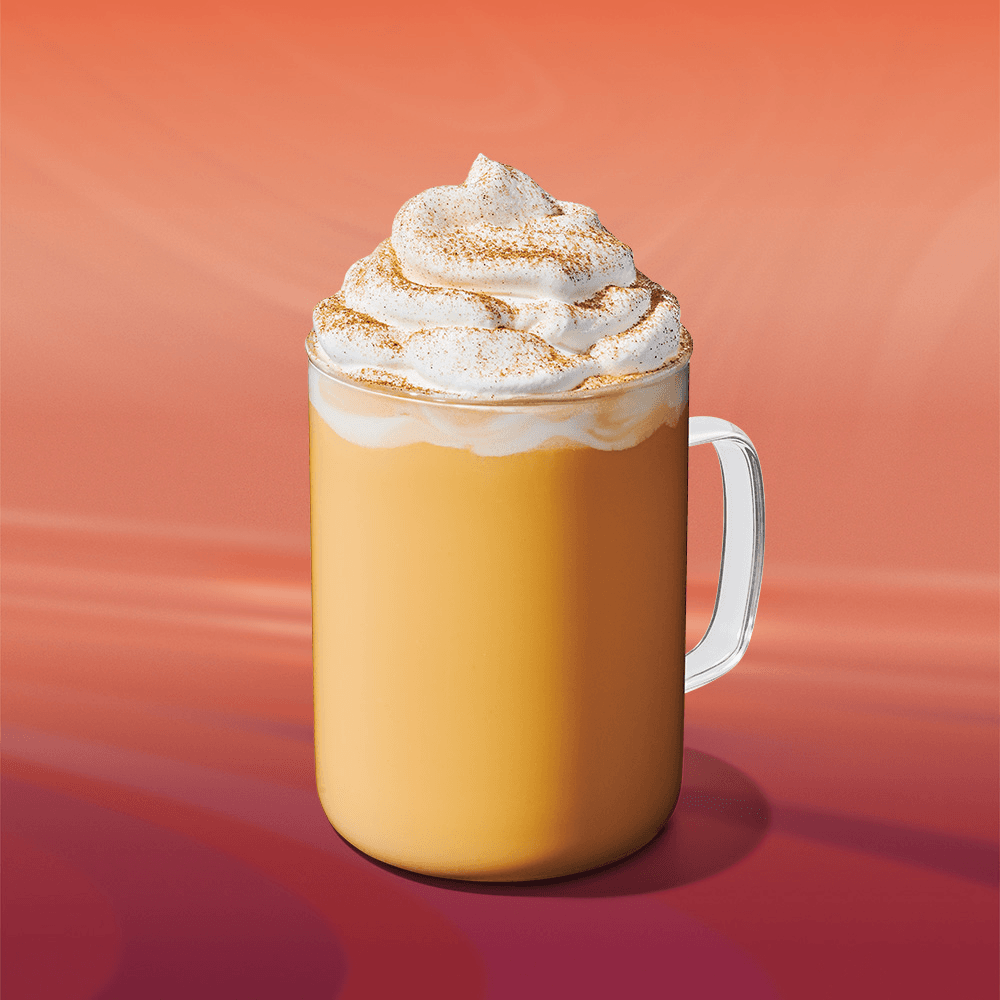 straucks Pumpkin Spice Latte (PSL) Starbucks Fall Menu 2024