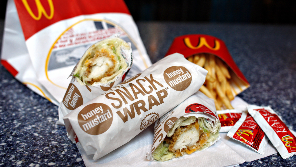 mcdonald's snack wrap when will return 2025