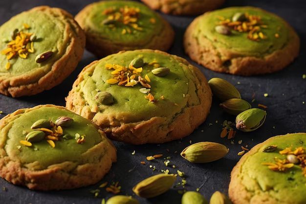 National Cookie Day saffron pistachio