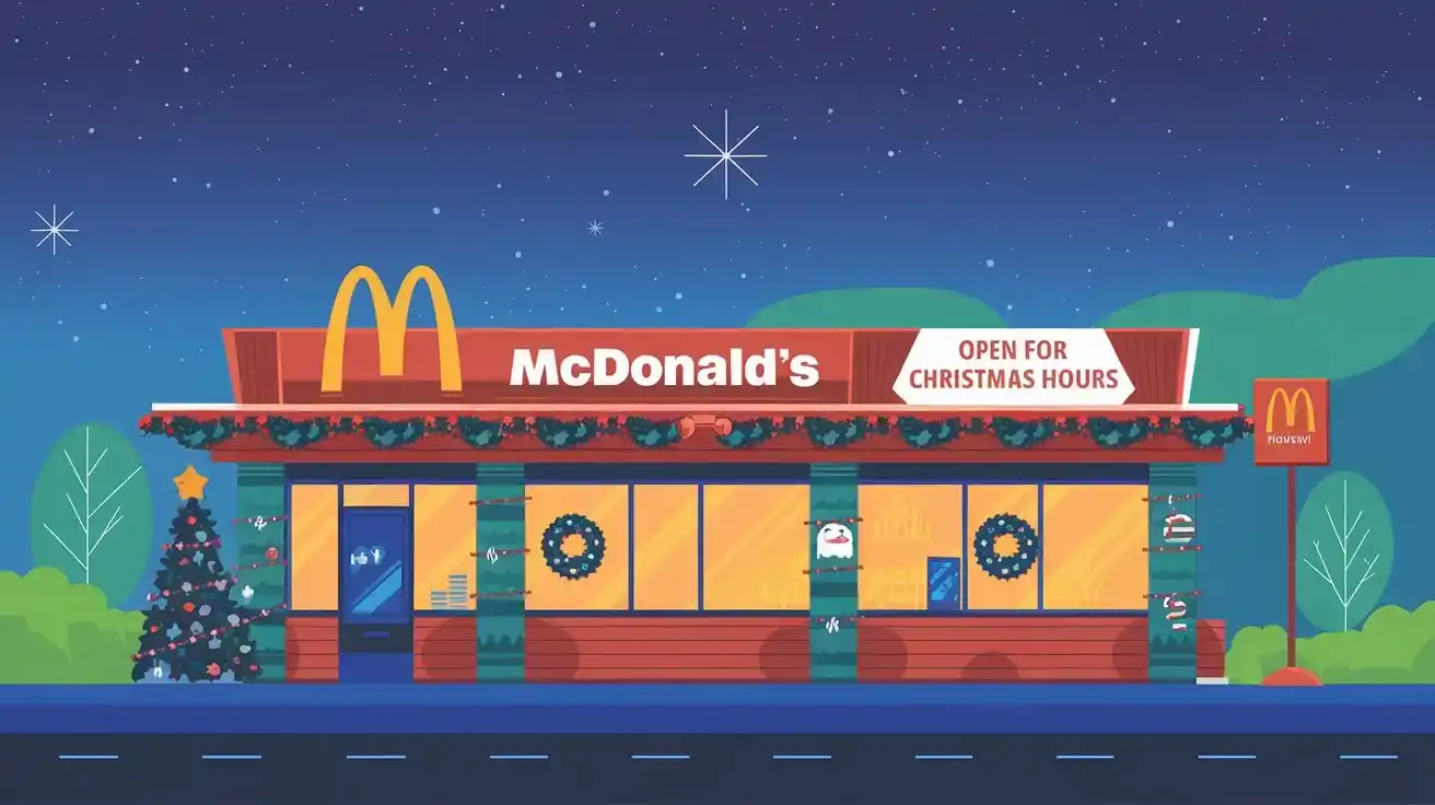 is mcdonald's open on christmas day 2024 menu hours
